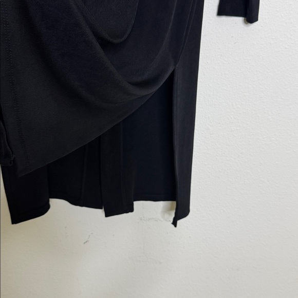 Chicos new black Jacket 3 US XL Travel Toggle Button Stretch Relaxed Comfort - Picture 5 of 8